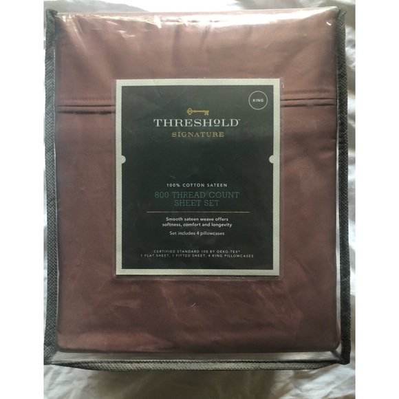 Threshold Bedding New Threshold King Size Sheet Set Poshmark